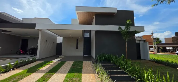 Casa térrea alto padrão com 161m², à venda no Condomínio Portal da Mata em Ribeirão Preto/