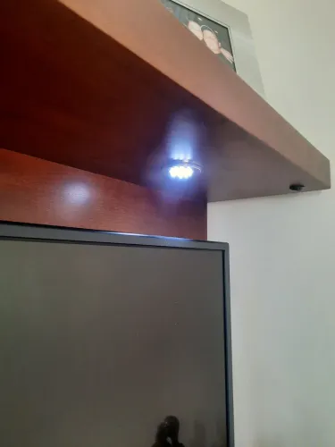 Rack com painel para sala de TV
