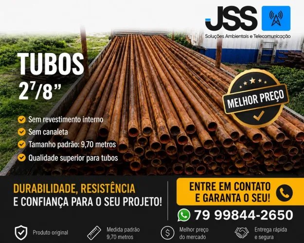 Tubos Lisos petrobras 27º/8