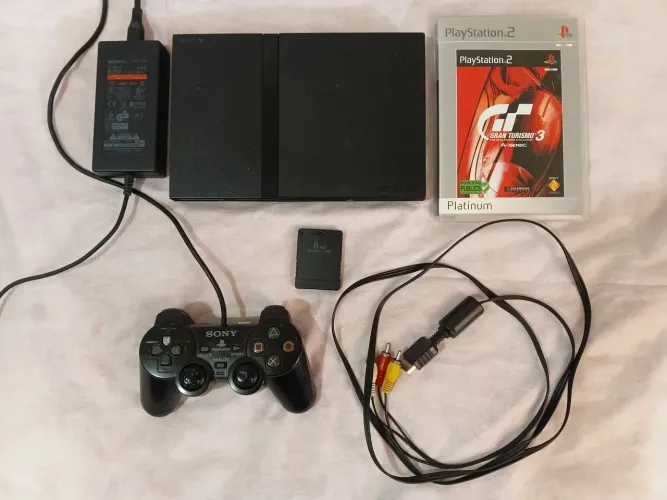PS2 com controle original