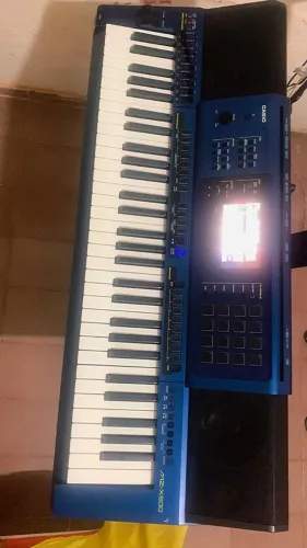 TECLADO PROFISSIONAL MZX 500 CASSIO COM SUPORTE STAY E PEDAL ZION