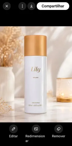 Body splash Lily