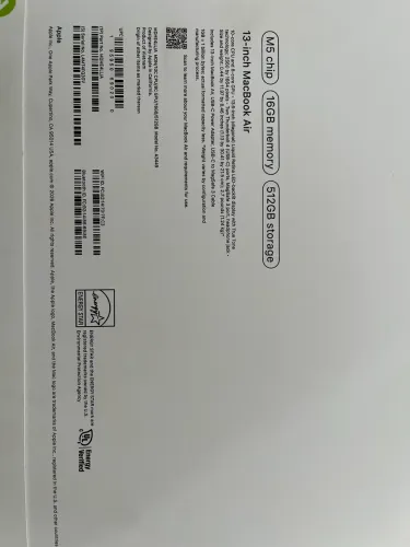 MacBook air m5 (nova)