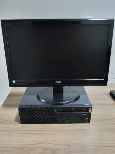 CONJUNTO GABINETE E MONITOR SSD 240 GB/8 GB DE RAM/I3