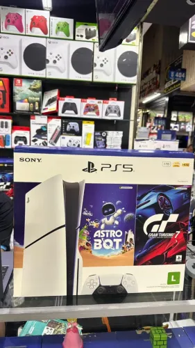 PS5 SLIM COM LEITOR NOVO