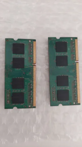 2 pentes - Memória RAM - 4GB <br><br>Memória RAM PC3L verde 4GB 1 Smart SH564128FJ8NWRNSQR<br><br>