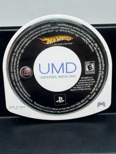 JOGO PSP HOT-WHEELS ULTIMATE RACING - ORIGINAL SEM CAPA