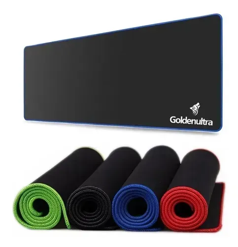 Mousepad Gamer 80x30cm Speed Goldenultra - Borda costurada