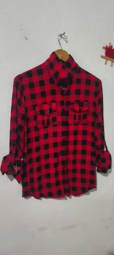 Camisa Xadrez Feminina