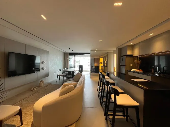 Apartamento mobiliado com 3 quartos (1 suíte) à venda - Santa Helena - Juiz de Fora/MG