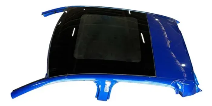 Teto Panorâmico Vidro Peugeot 208 2024 Detalhe Lata