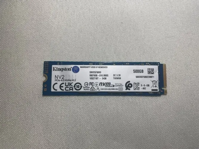 SSD NVME M.2 KINGSTON 500GB