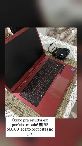 Vendo Notebook positivo