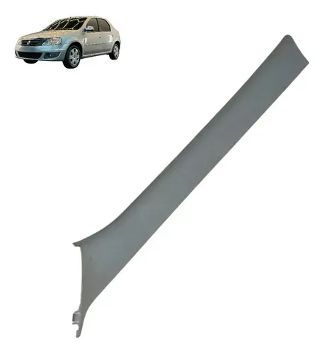 Moldura Coluna Parabrisa Esquerda Renault Sandero 2007 2014
