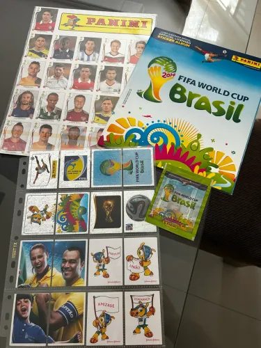 Kit Set Completo Figurinhas Soltas Copa 2014