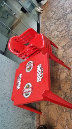 JOGO DE MESA COM 4 CADEIRAS