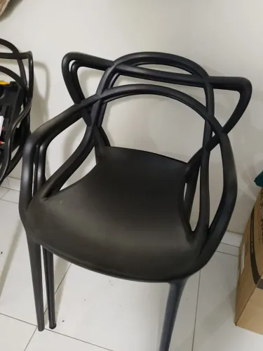  Cadeiras Allegra preta 