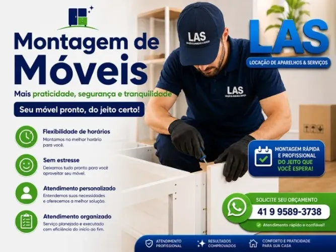MONTAGEM DE MÓVEIS