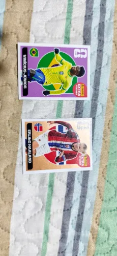 Figurinhas extra legends Panini 