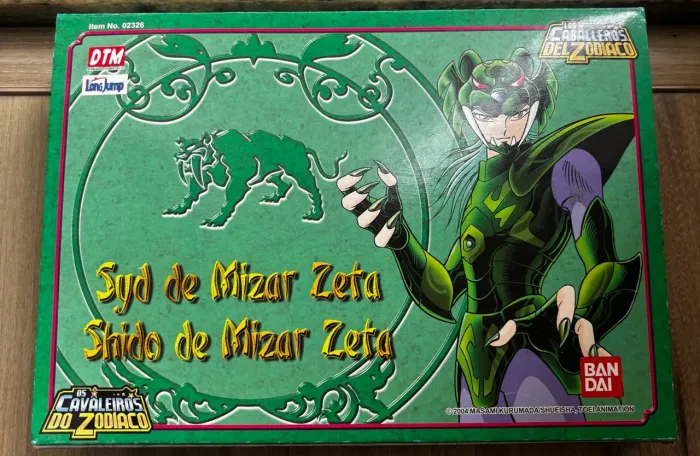 Cavaleiro do zodíaco Shido de mizar estrela zeta