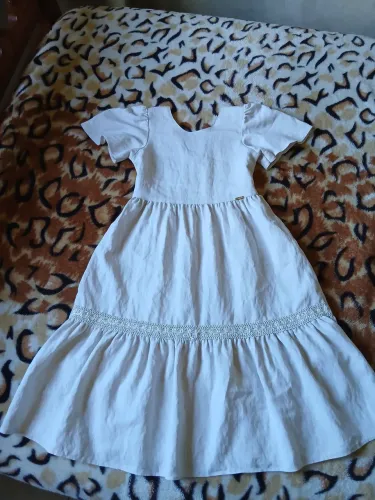 Vestido off-white tamanho 12
