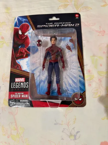 Boneco homem aranha, The amazing Spider man, hasbro, Marvel legends.