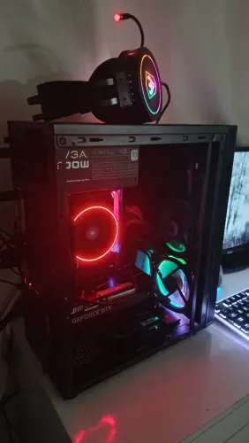 PC Gamer Ryzen 7 2700 + GTX 1660 Ti 6GB + 16GB Ram + M.2 NVMe + Fonte EVGA 500W 80 Plus