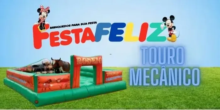Touro mecânico infláveis