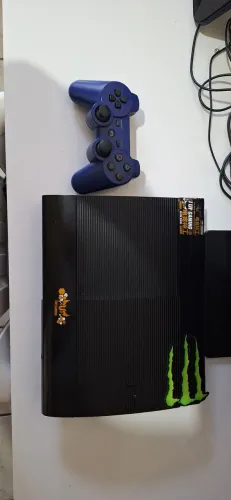 Ps3 slim lotado de jogos no HD