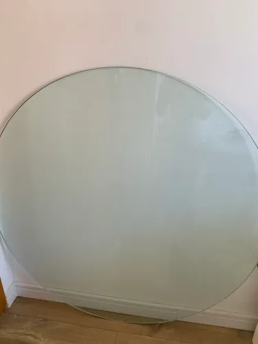 Tampo de mesa de vidro temperado