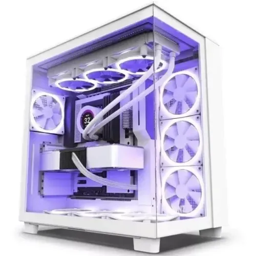 Gabinete Gamer Nzxt H9 Flow - Branco