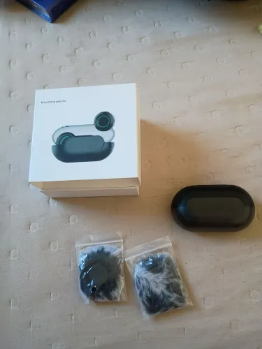 Microfone lapela magnético 