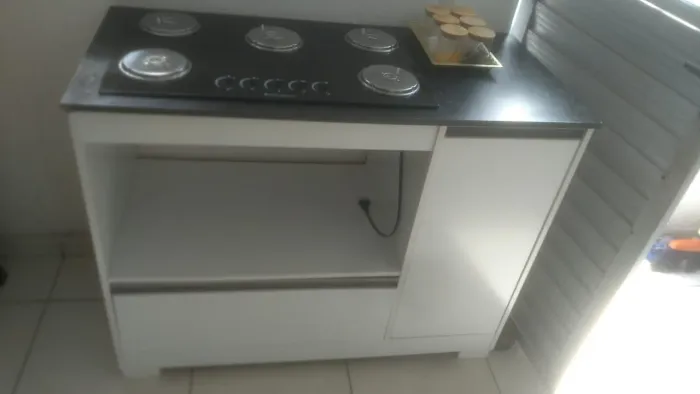 Balcão + Cooktop 5 Bocas