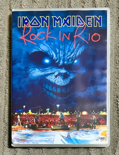 Iron Maiden DVD DUPLO Rock In Rio