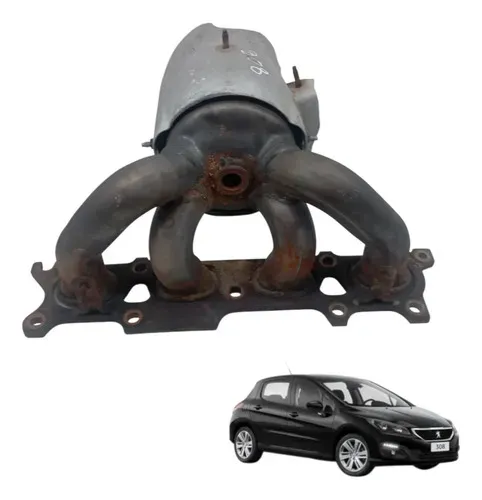 Coletor Catalisador Escape Peugeot 308 2.0 2012 2013 2014