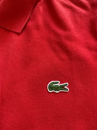 Camisa polo Lacoste original vermelha usada M