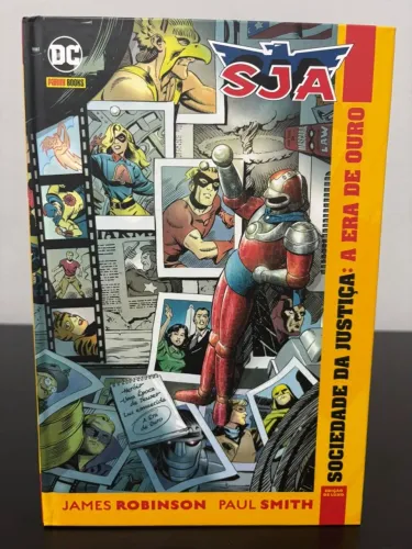Sociedade da Justiça Era de Ouro - Ed. Luxo DC Comics HQ
