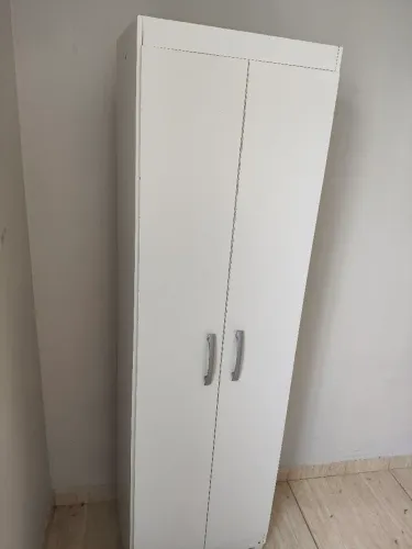 Armário Multiuso 2 Portas Branco (Despensa / Sapateira) - Conservado