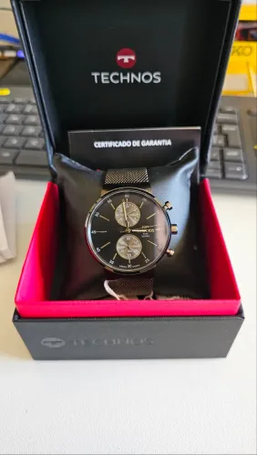 Relógio Technos Slim Safira