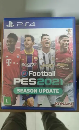 PES 2021 Season Update PS4 - Original (Estado de Novo / Único Dono)