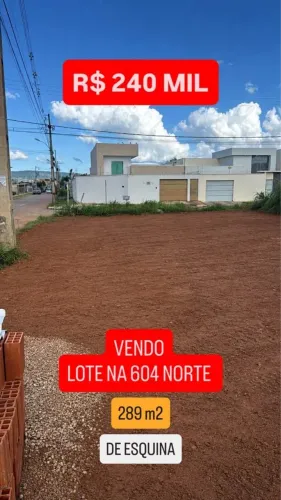 LOTE 289m² de ESQUINA 604 NORTE