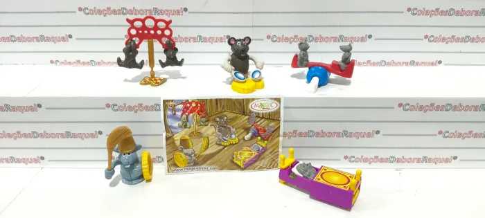 Kinder ovo coleção Ratos em Ação