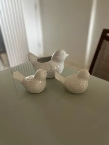 Kit de pássaros de decoração