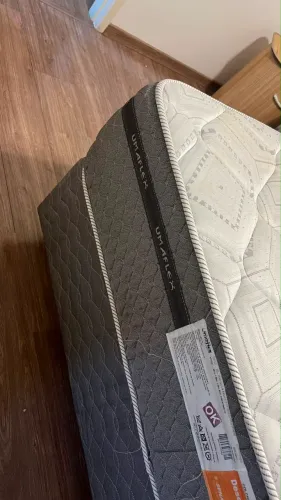Cama Box Casal com colchão