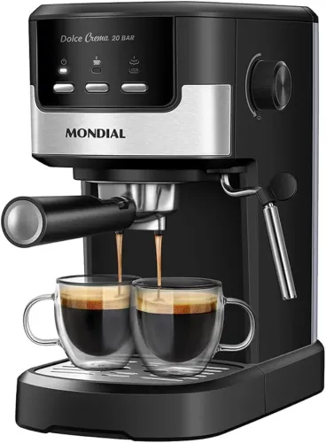Cafeteira dolce crema 20bar MONDIAL