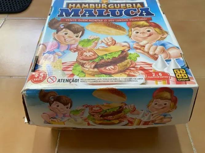 Jogo Hamburgueria Maluca - Grow
