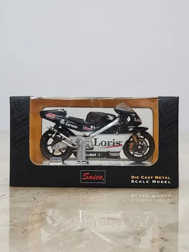 Miniatura Moto Honda Nsr500 #65 Loris Capirossi 1/18 Saico