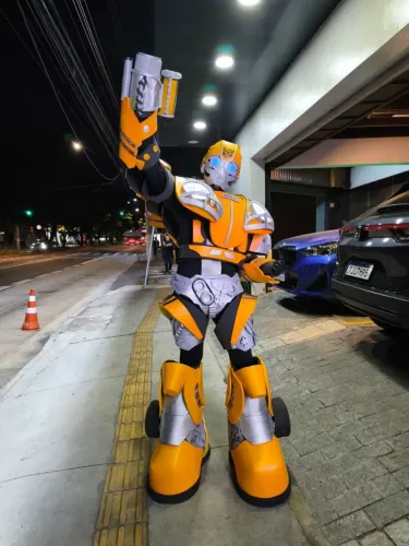 Transformers Bumblebe personagens para festas.