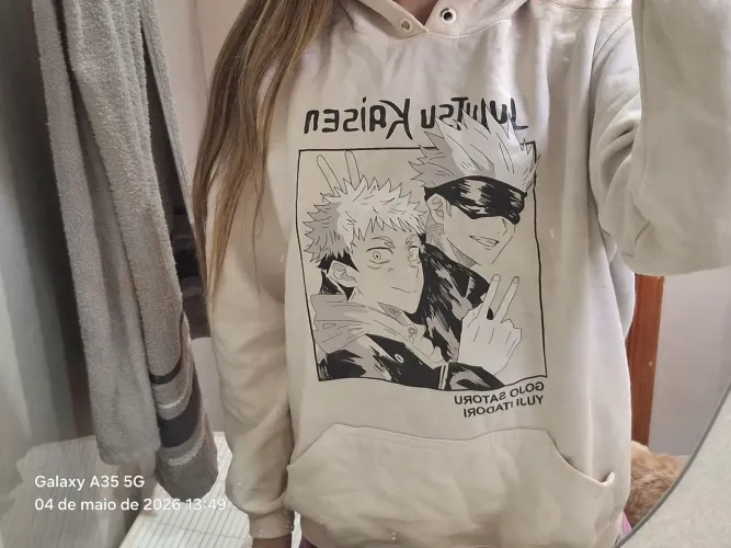 Moletom jujutsu kaisen