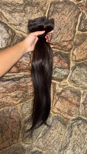 Mega hair cabelo humano 55/60cm 206g